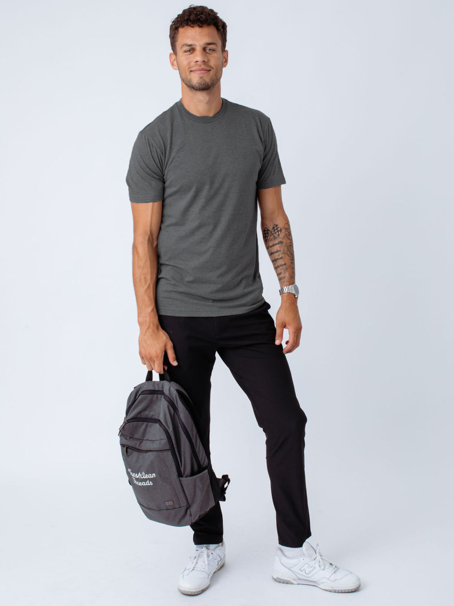 Carbon Grey Crew Neck FINAL SALE