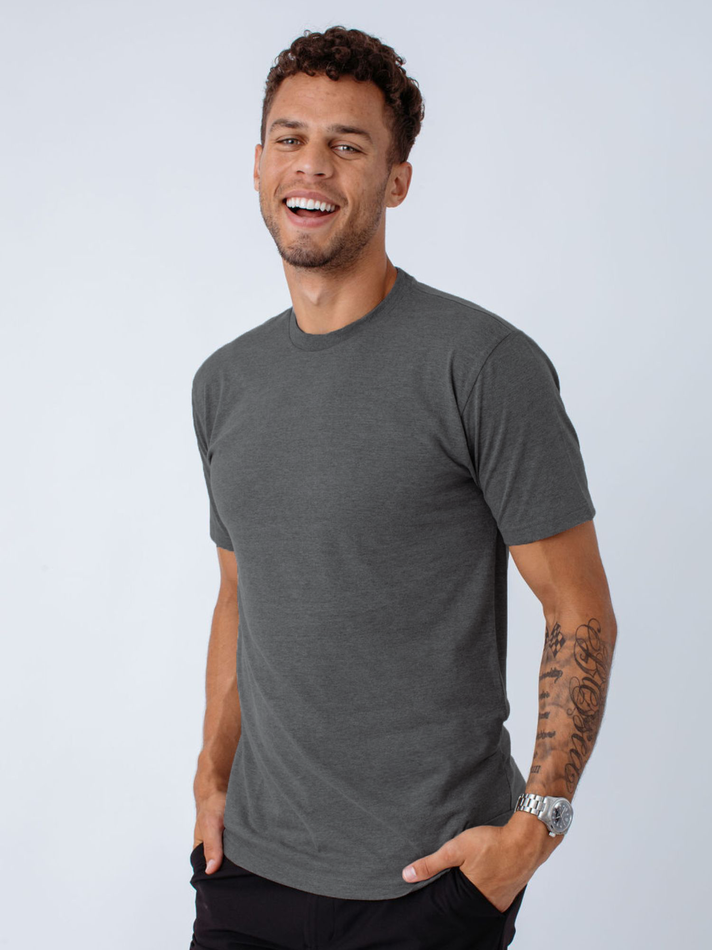 Carbon Grey Crew Neck FINAL SALE