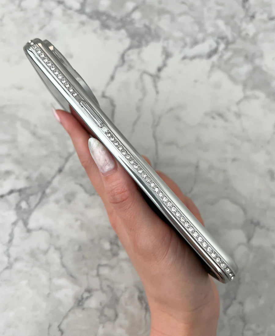 Silver Glam MagSafe Phone Case