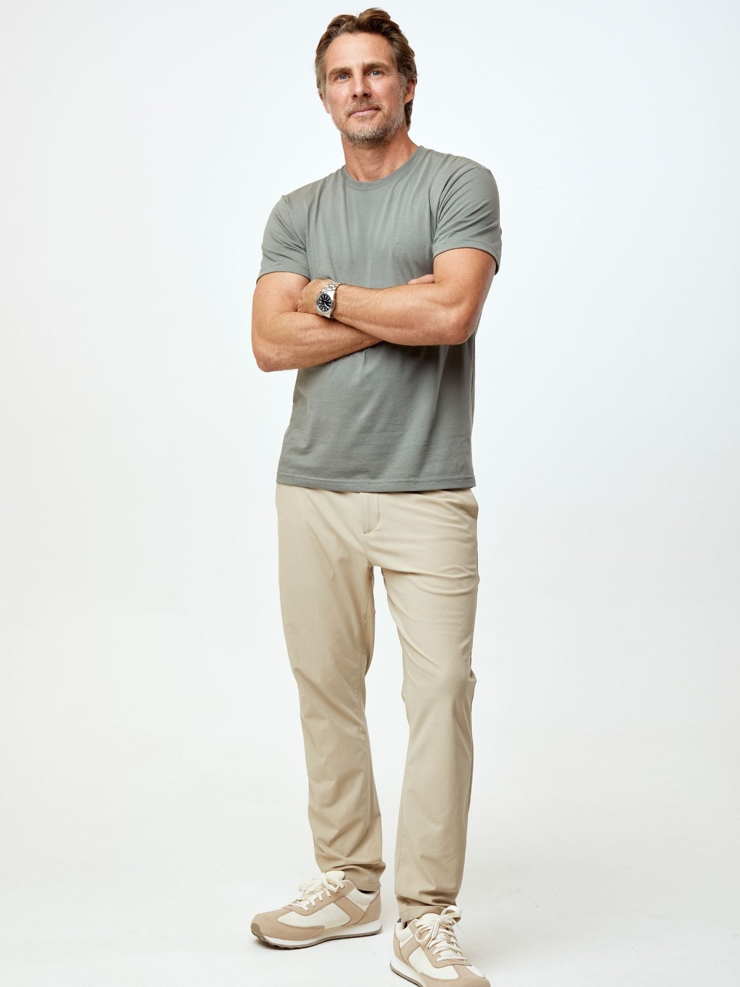 Mercury Green Crew Neck