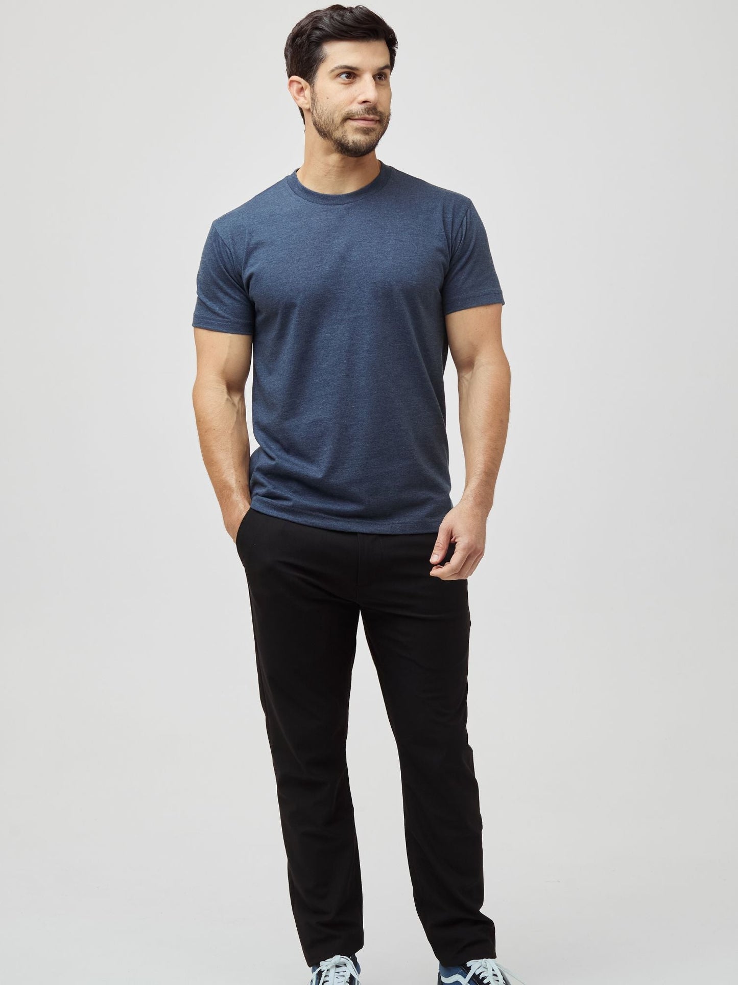 Navy Crew Neck