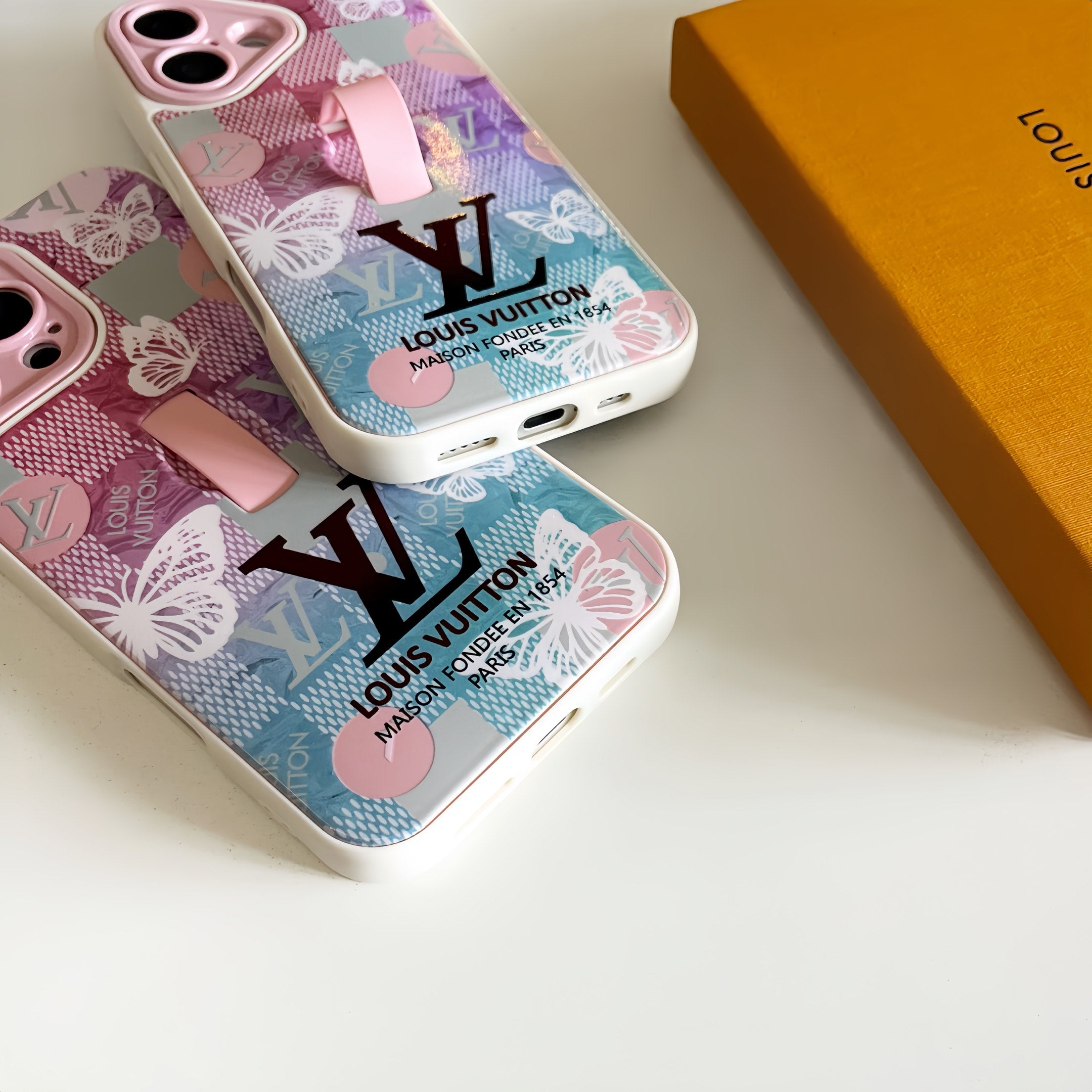 Creative ring silicone stand case