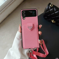 Triangle Ring Crossbody Case for Galaxy Z Flip